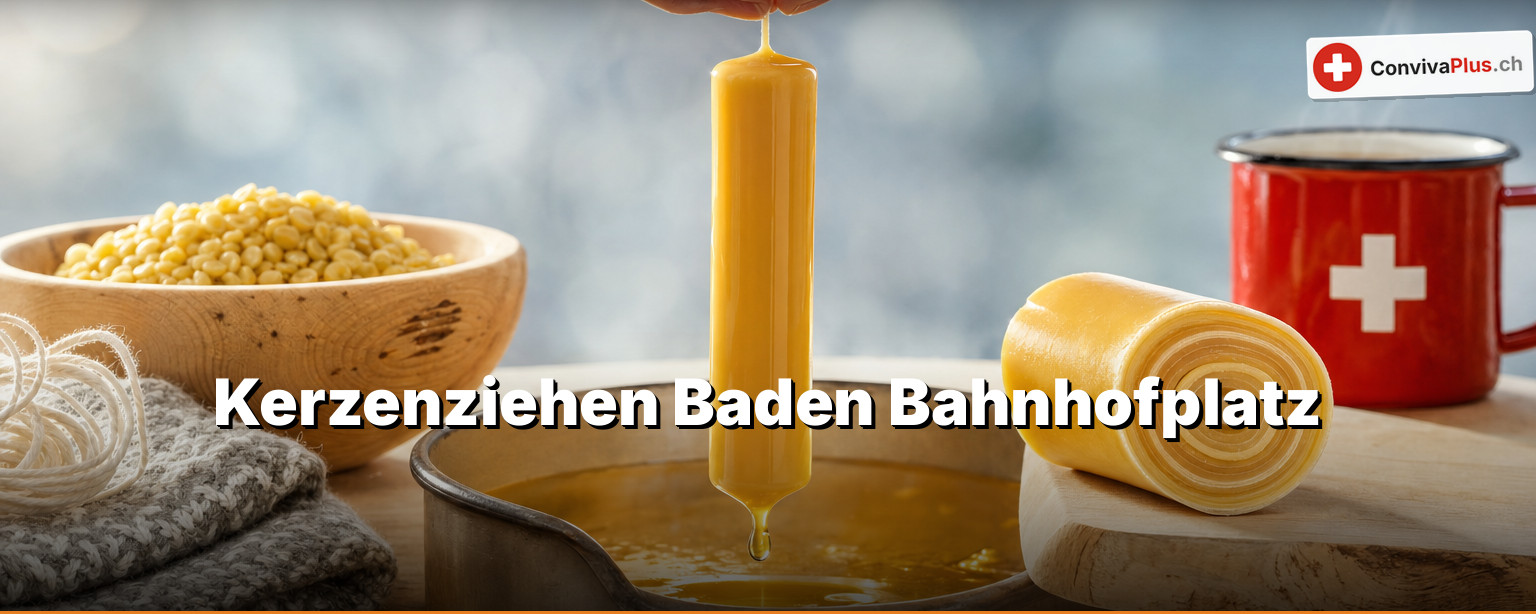 Kerzenziehen Baden: Ein Sozialwerk, das aussieht wie ein Adventsanlass