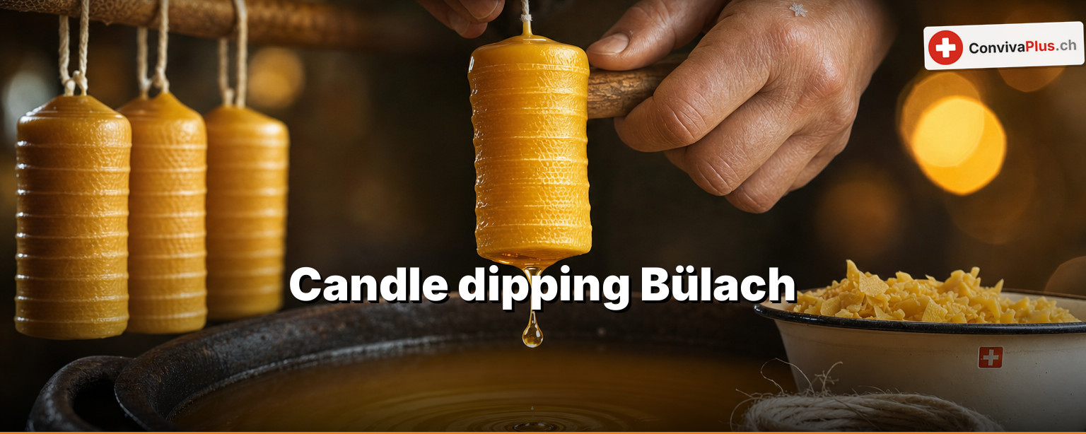 Candle dipping Bülach: three days, then the pot goes cold