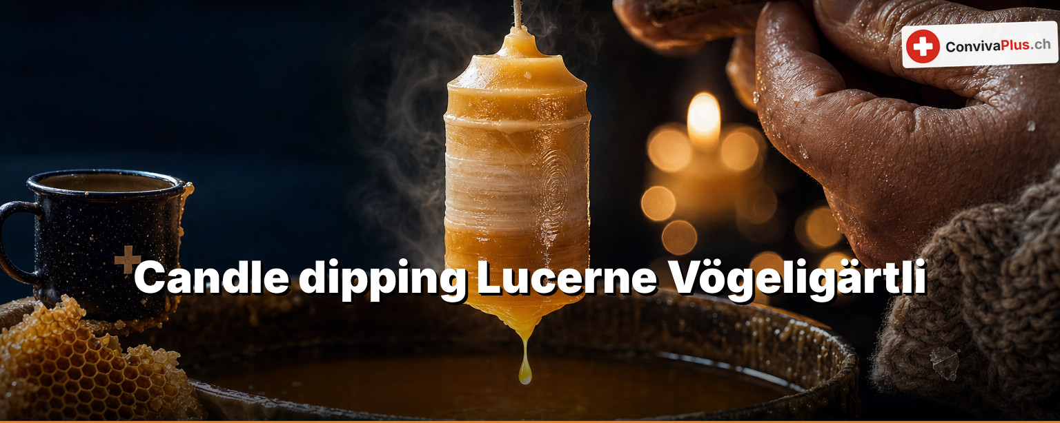 Candle dipping Lucerne: a tonne and a half of wax through eight pots