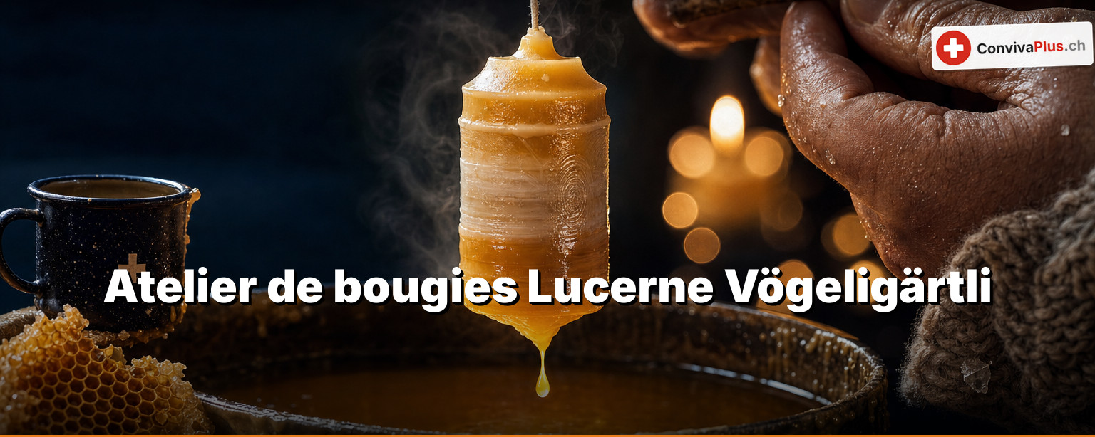 Bougies à Lucerne : une tonne et demie de cire dans huit bains