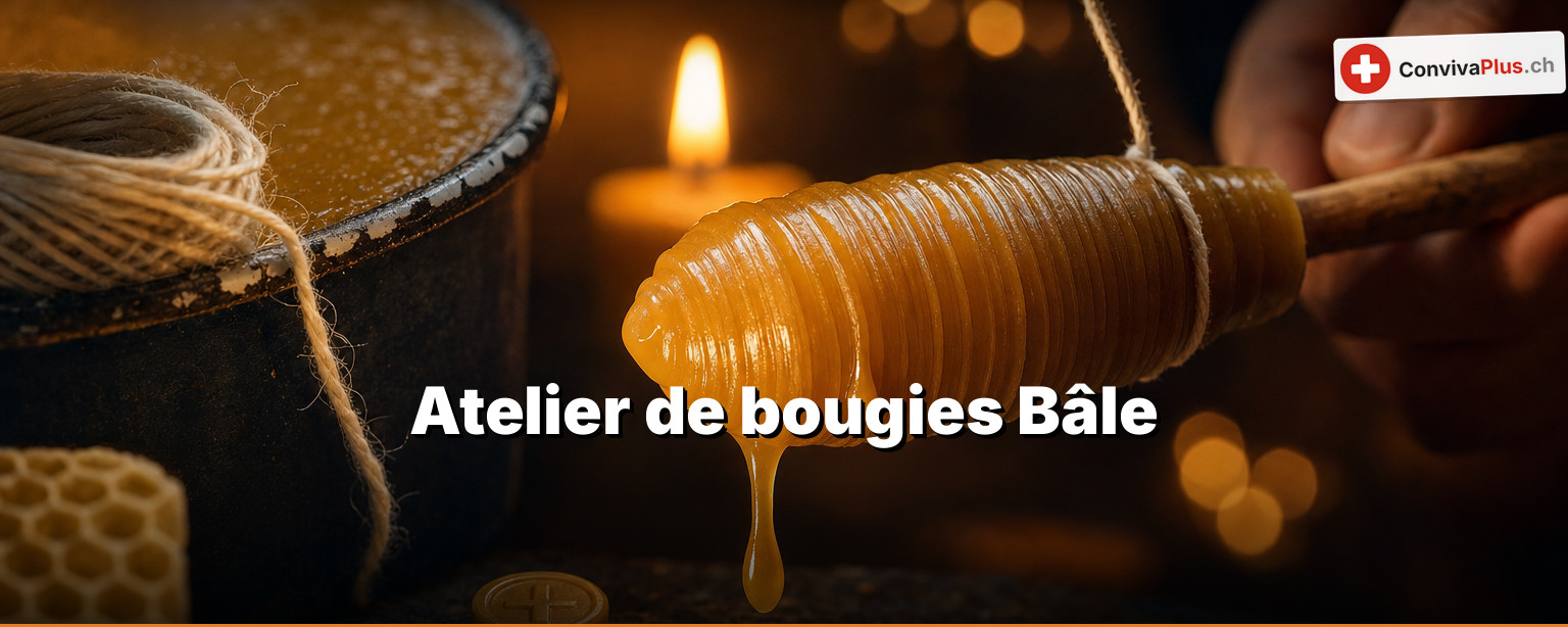 Bougies à la main à Bâle : quatre semaines de cire chaude
