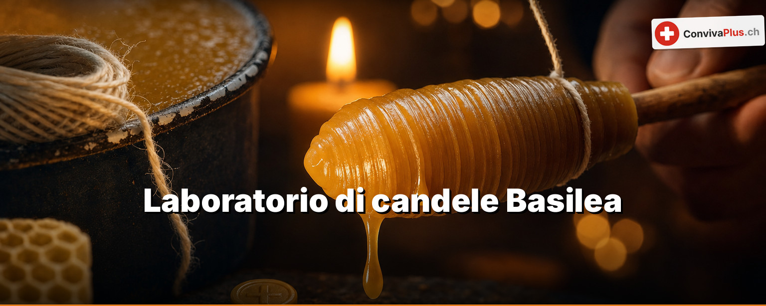 Candele a Basilea: quattro settimane di cera calda