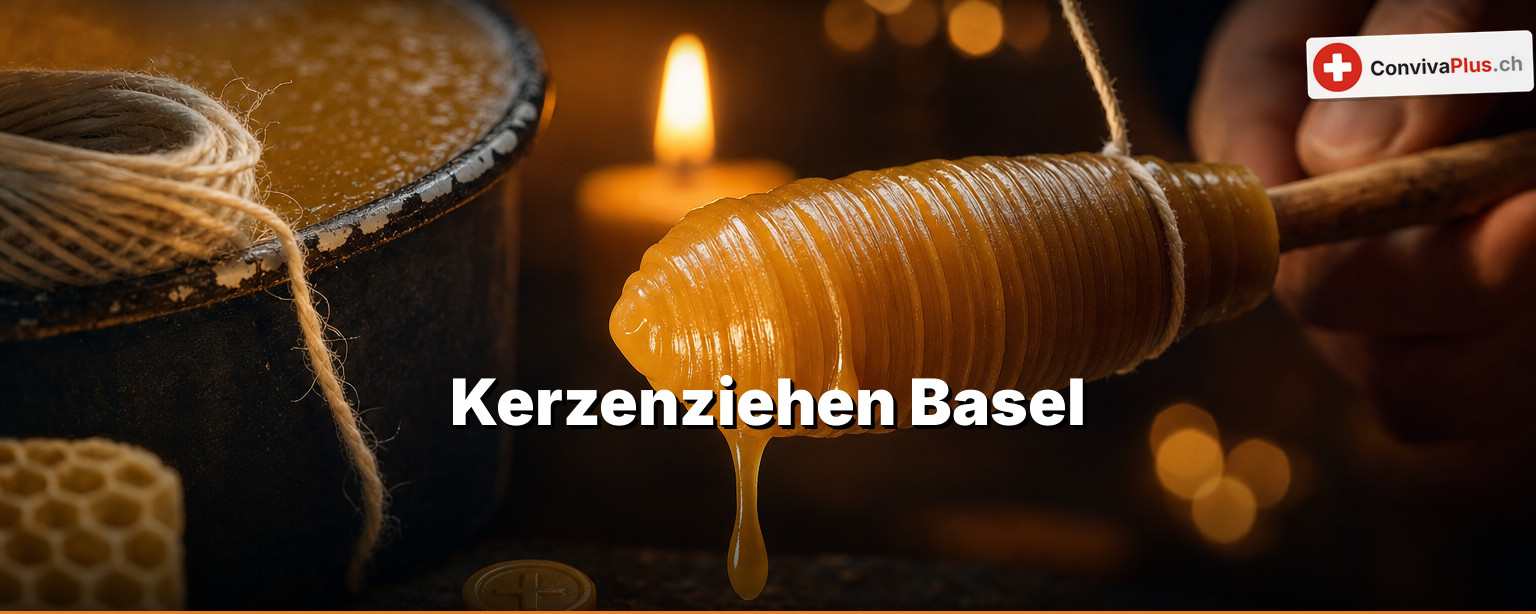 Kerzenziehen Basel: Wo der Wachstopf vier Wochen warm bleibt
