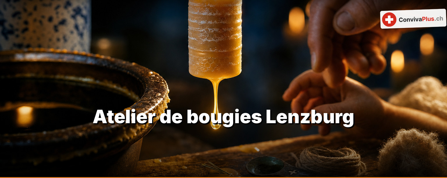 Bougies à Lenzbourg : le seul lieu où les adultes coulent des lanternes