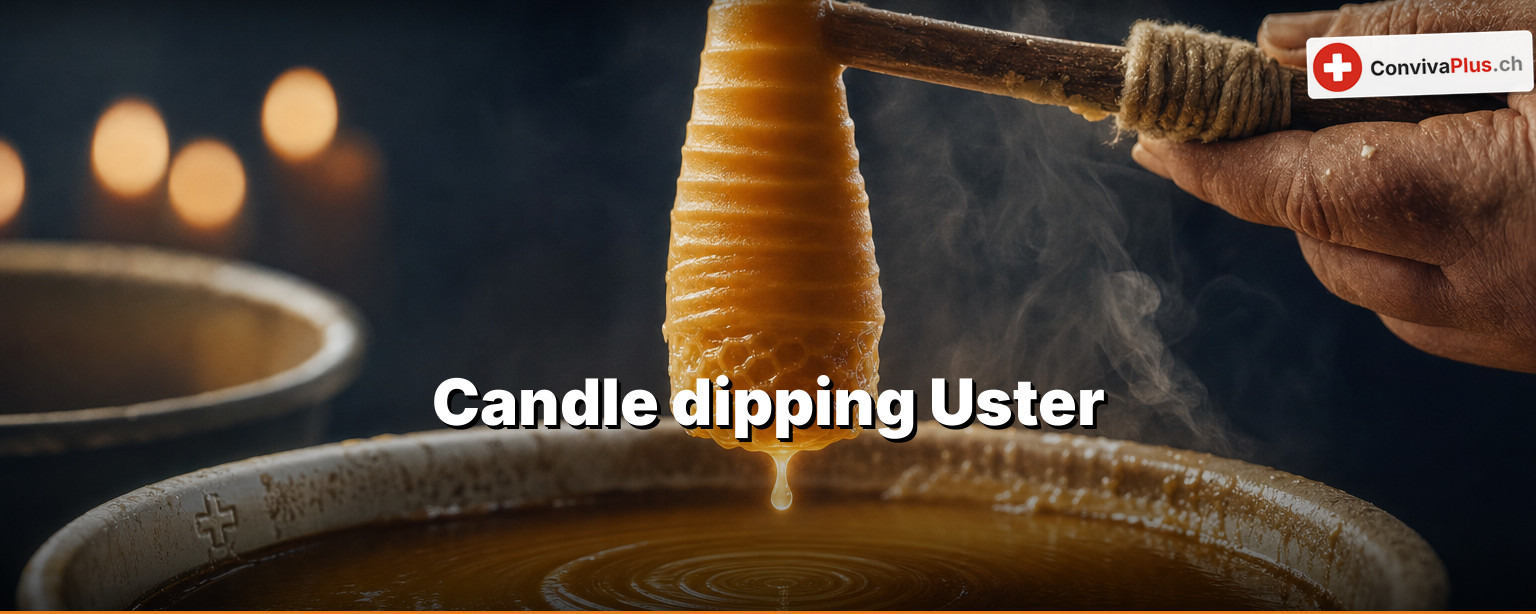 Candle dipping Uster: the only place with two evenings until ten