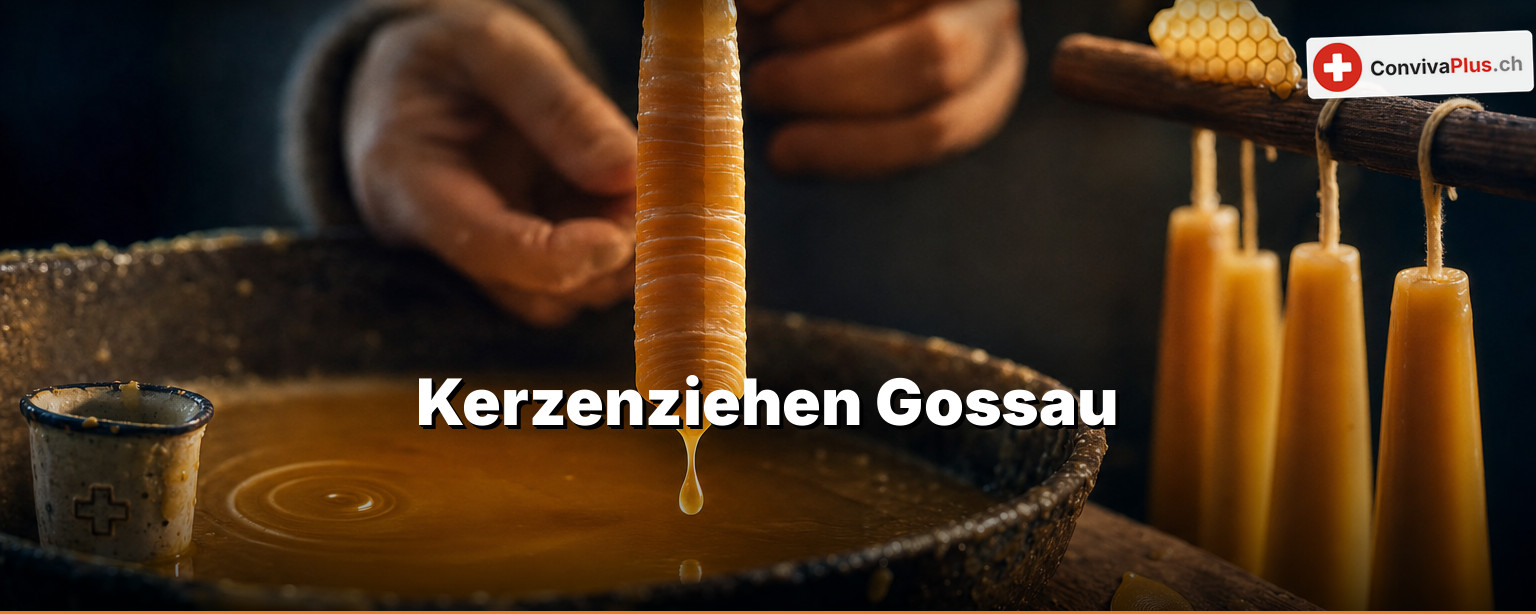 Kerzenziehen Gossau: Neun Abende, auch mitten in der Woche