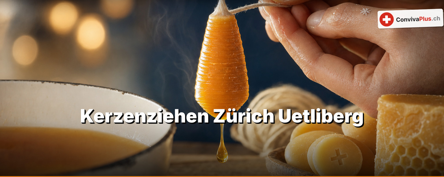 Kerzenziehen Uetliberg: Wenn alle anderen längst abgebaut haben