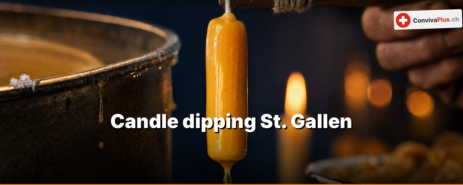 Candle dipping St. Gallen: the tent changed host and place — and the old page shows 2025
