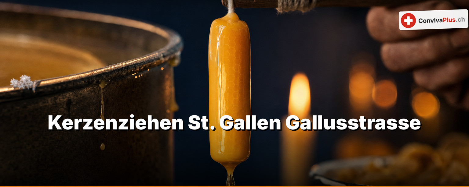 Kerzenziehen St. Gallen: Das Zelt hat den Träger und den Platz gewechselt