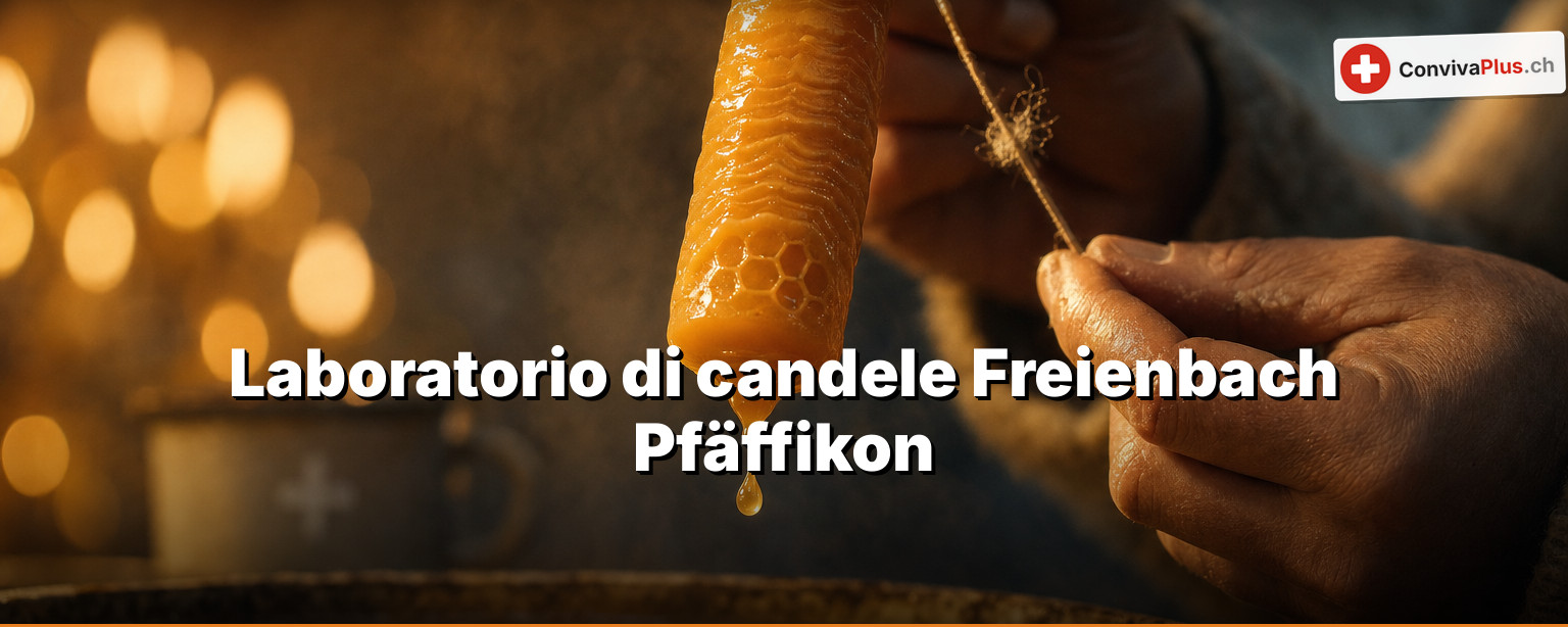Candele fatte a mano a Pfäffikon SZ: l'organizzatore che conosce il 2027 meglio del 2026