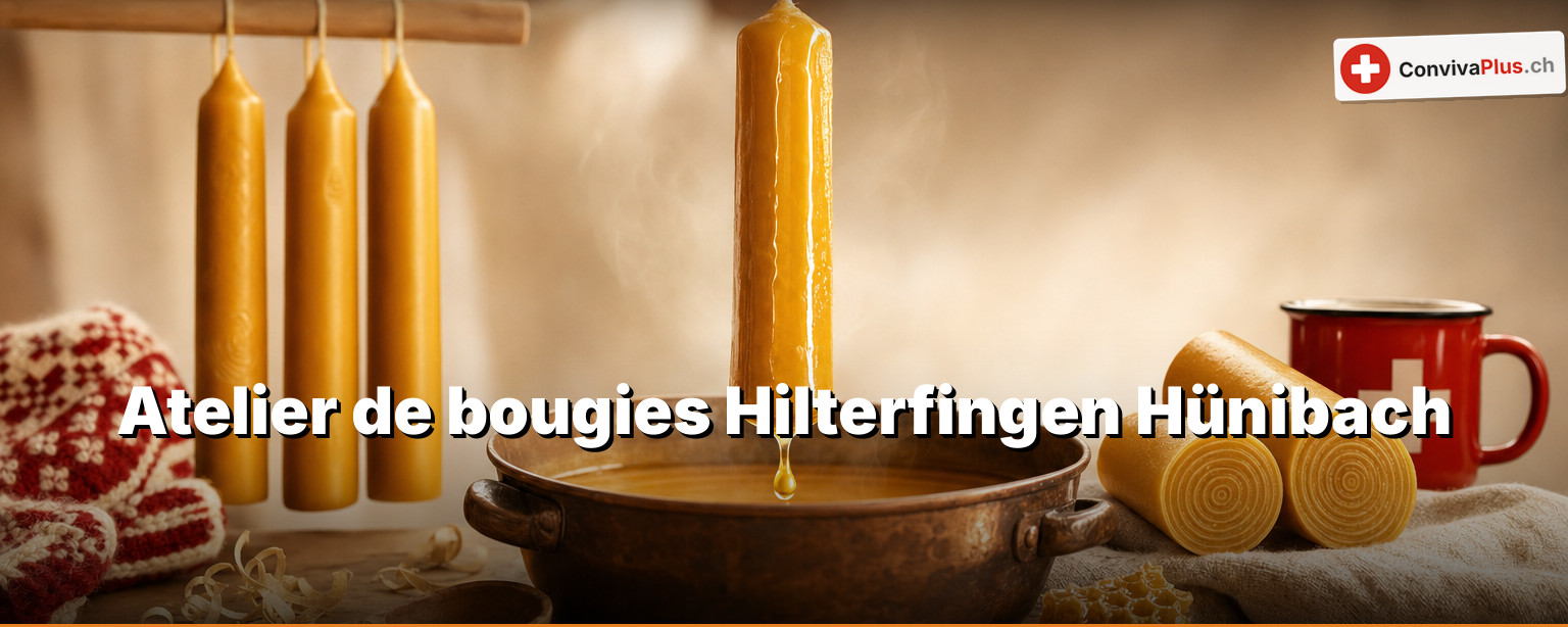 Bougies à Hünibach : tremper la cire là où poussent les semis