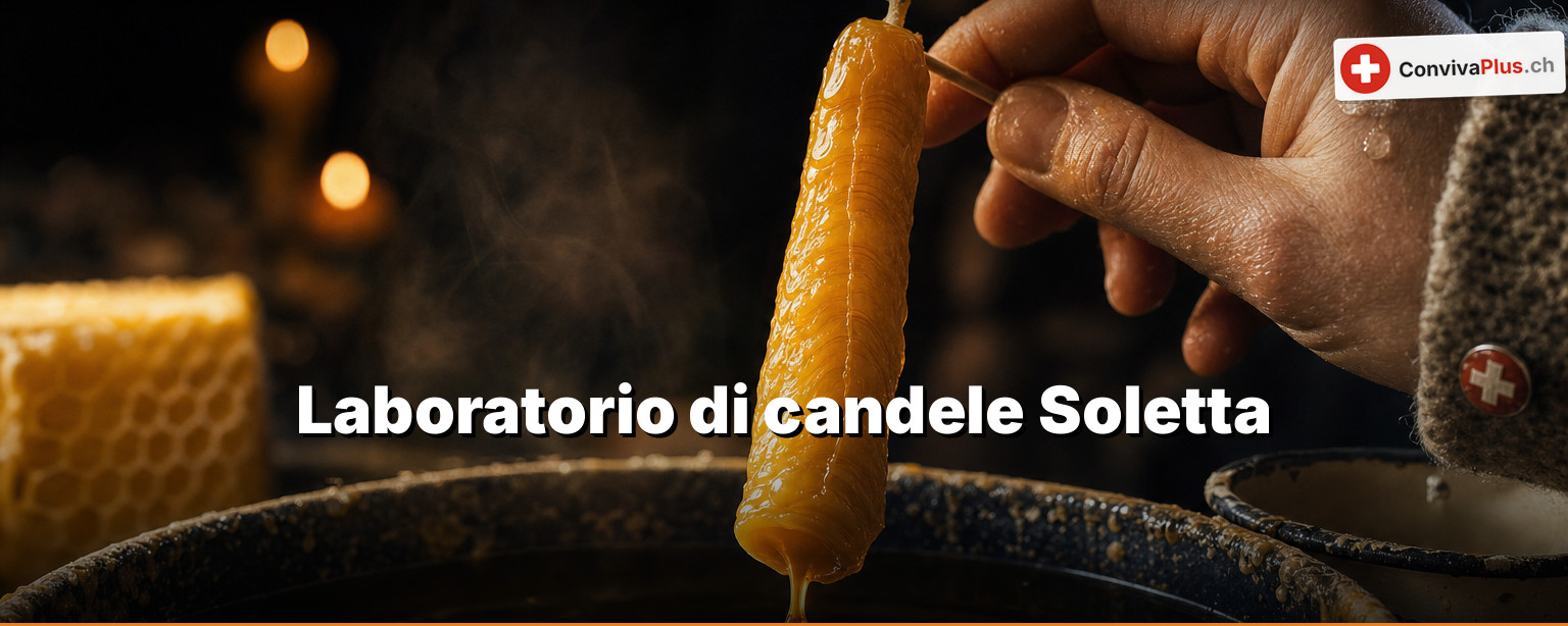 Candele fatte a mano a Soletta: due volte la stessa parrocchia, due atmosfere opposte