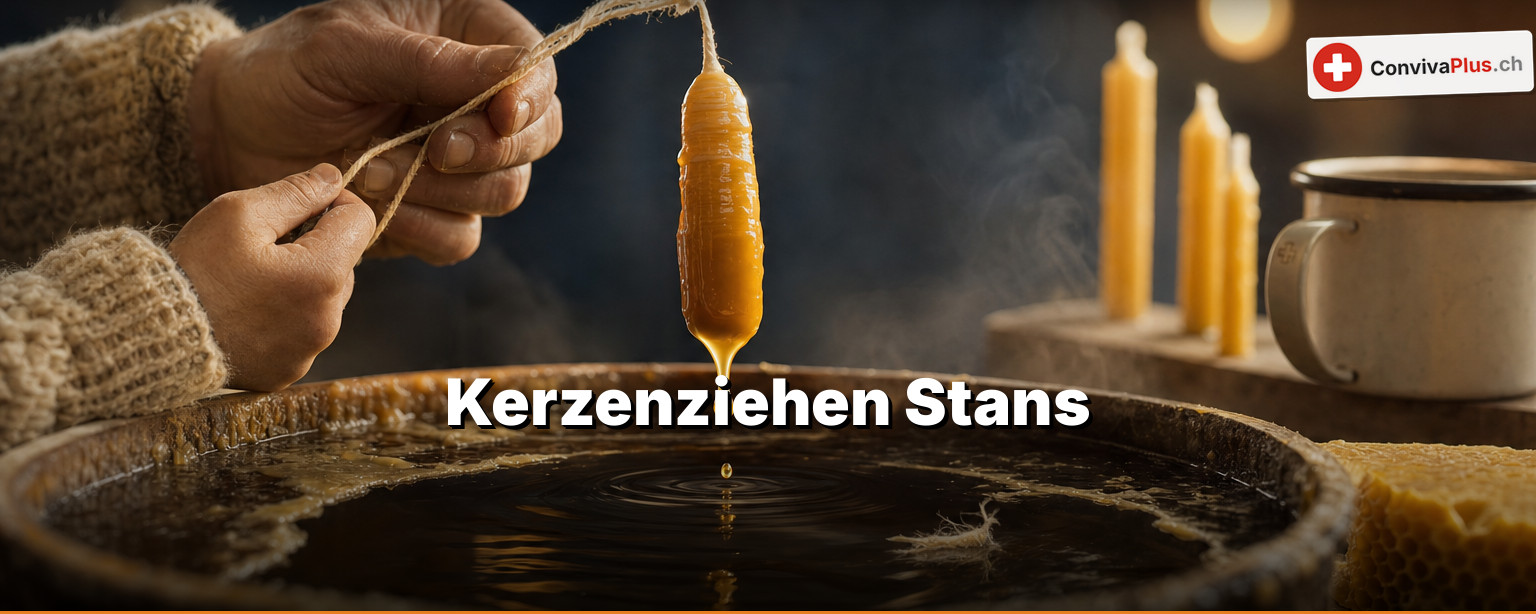 Kerzenziehen Stans: Der früheste Wachstopf der Schweiz brennt im September