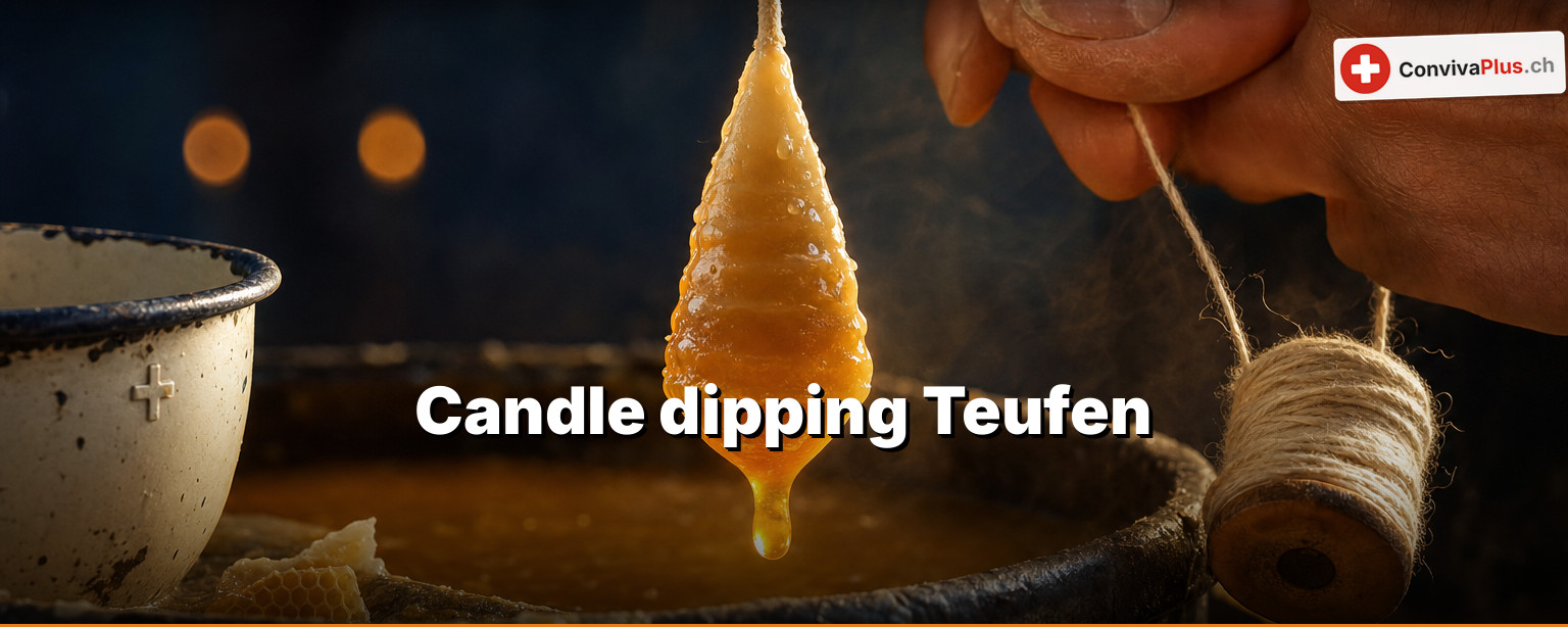 Candle dipping in Teufen: here the calendar says who runs the wax pot