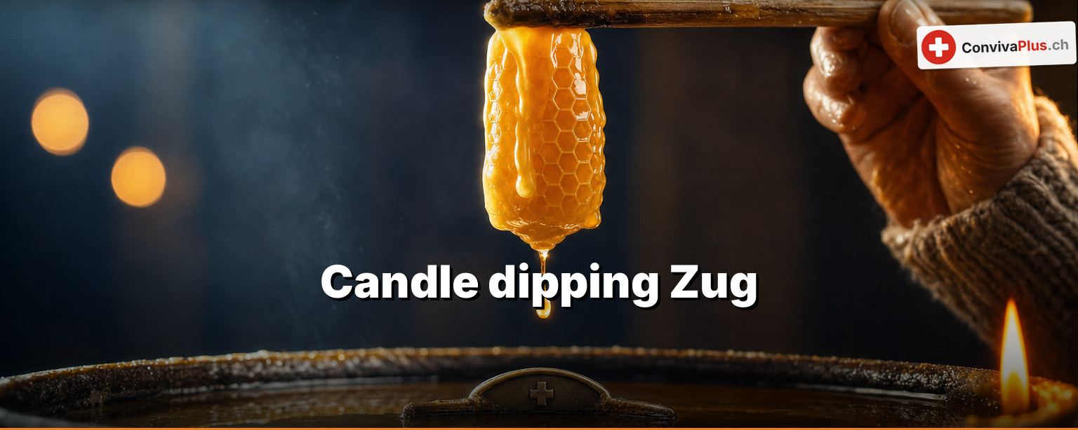 Candle dipping at the Freiruum in Zug: two days, one weekend — and the date belongs to the market