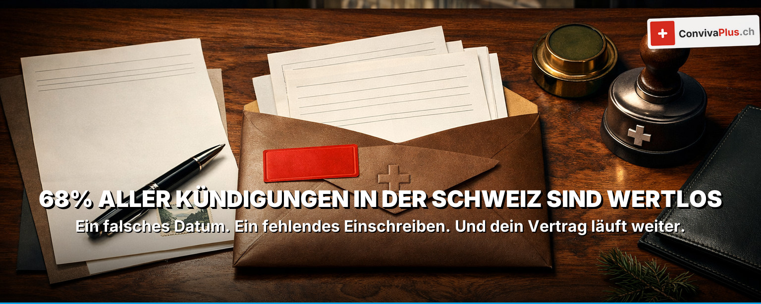 Kündigungsschreiben Schweiz: Gratis-Vorlagen & Kündigungs-Generator