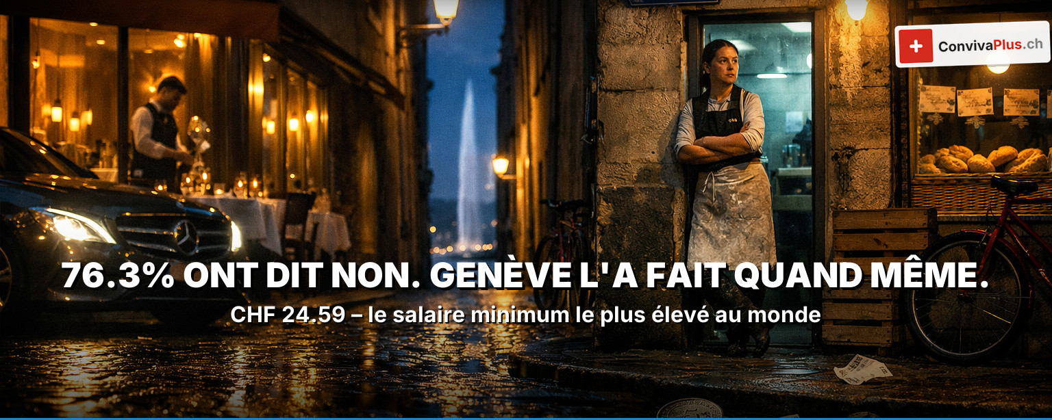 Salaire minimum Suisse 2026 : pièces de francs suisses sur carte cantonale, Genève mis en évidence avec CHF 24.59