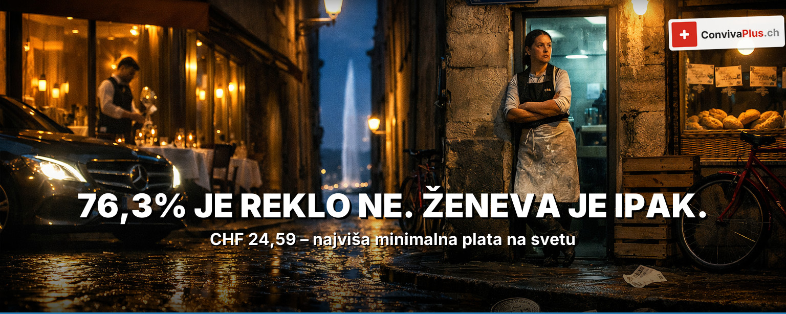 Minimalna plata Švajcarska 2026: nema nacionalne – ali 7 kantona prednjači