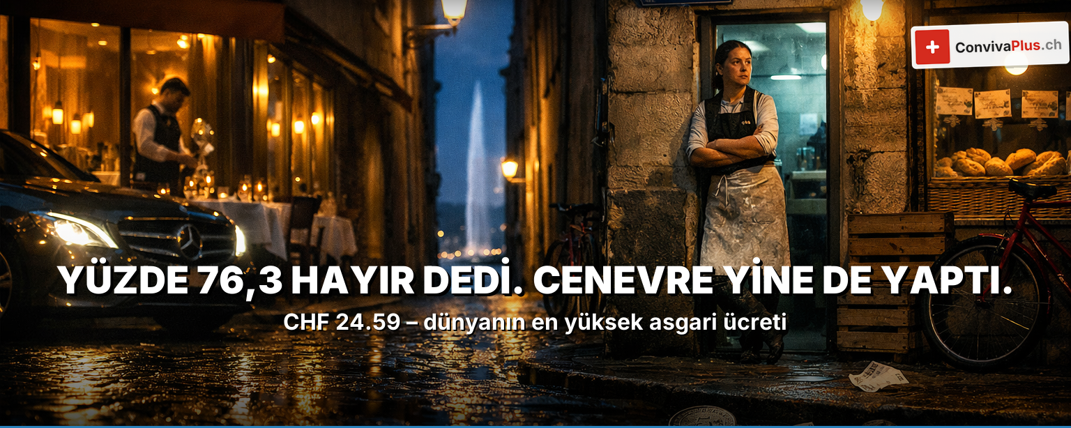 Asgari ücret İsviçre 2026: ulusal yok – ama 7 kanton öne çıkıyor