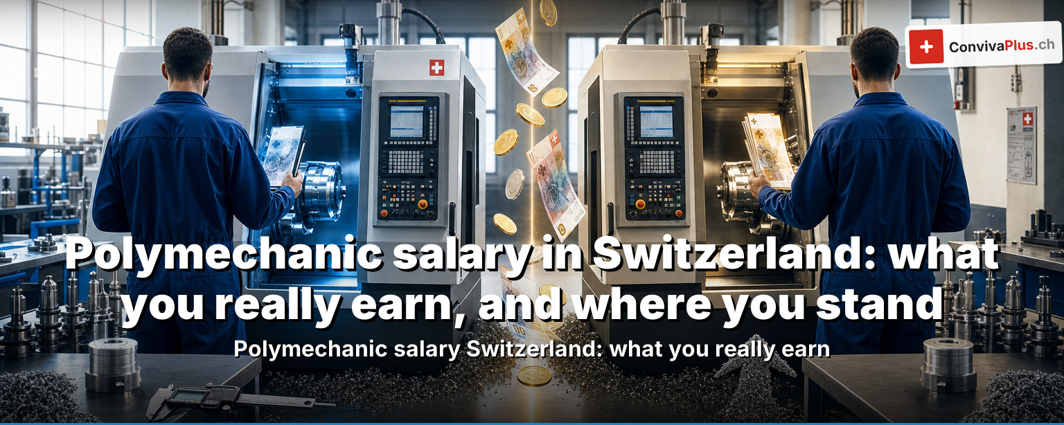 Polymechanic salary in Switzerland: what you really earn, and where you stand