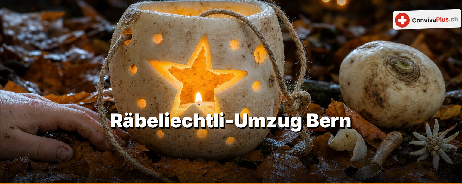 Räbeliechtli-Umzüge im Kanton Bern 2026