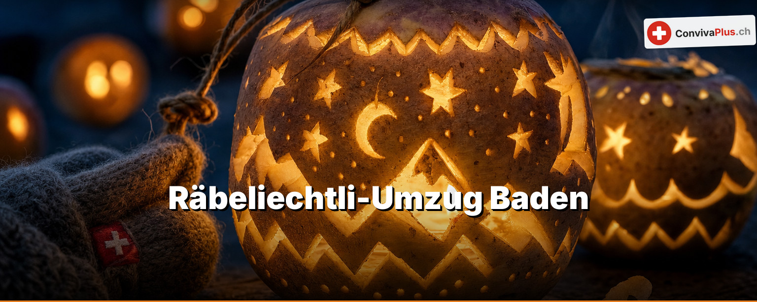 Räbeliechtli Baden: Der Umzug, zu dem man ohne Räbe kommen kann
