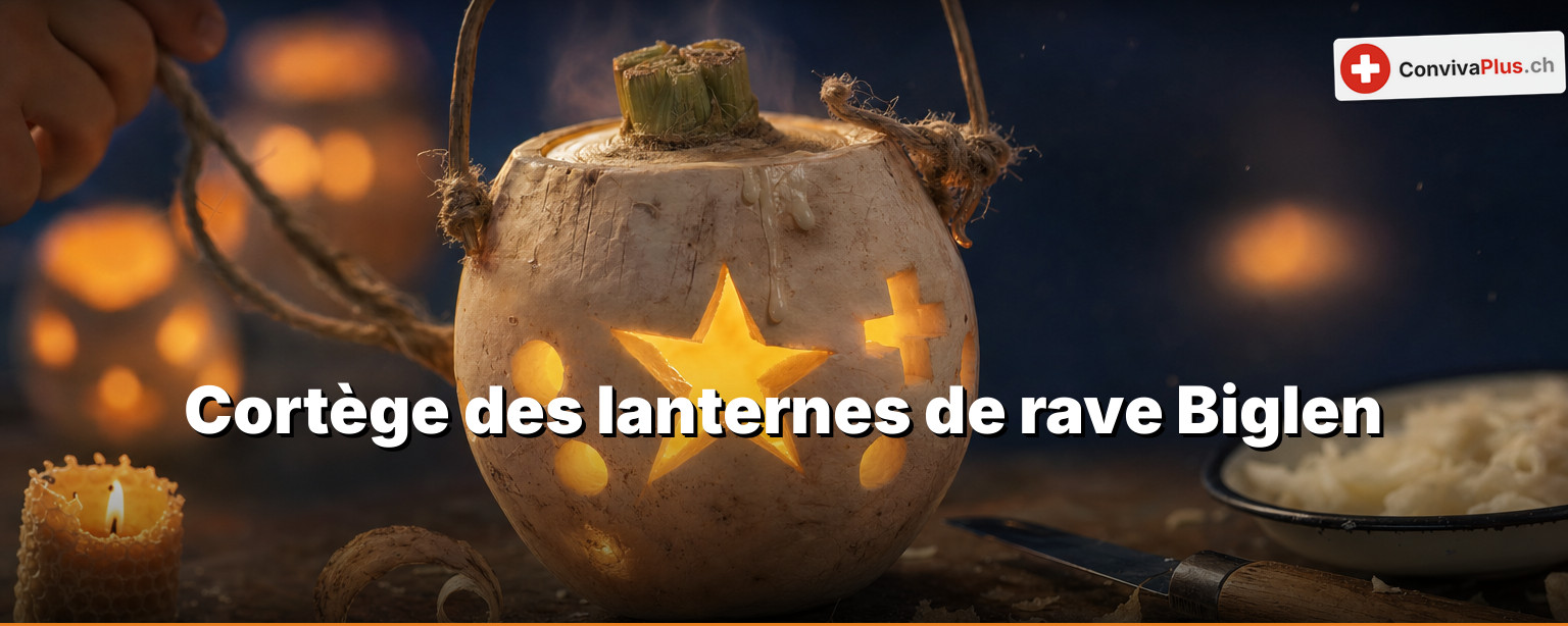 Cortège des lanternes de Biglen : le seul où regarder la météo fait partie de la planification