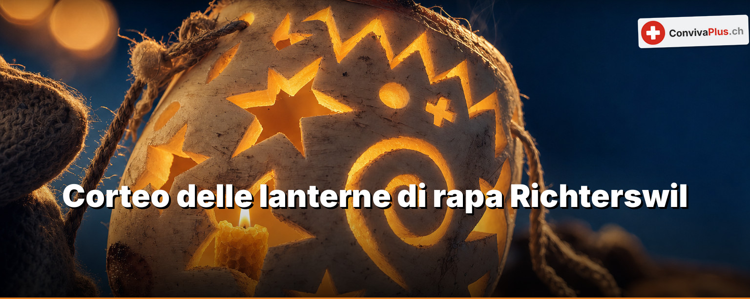 Räbechilbi Richterswil: il più grande corteo di rape luminose del mondo — e l'unico che si paga