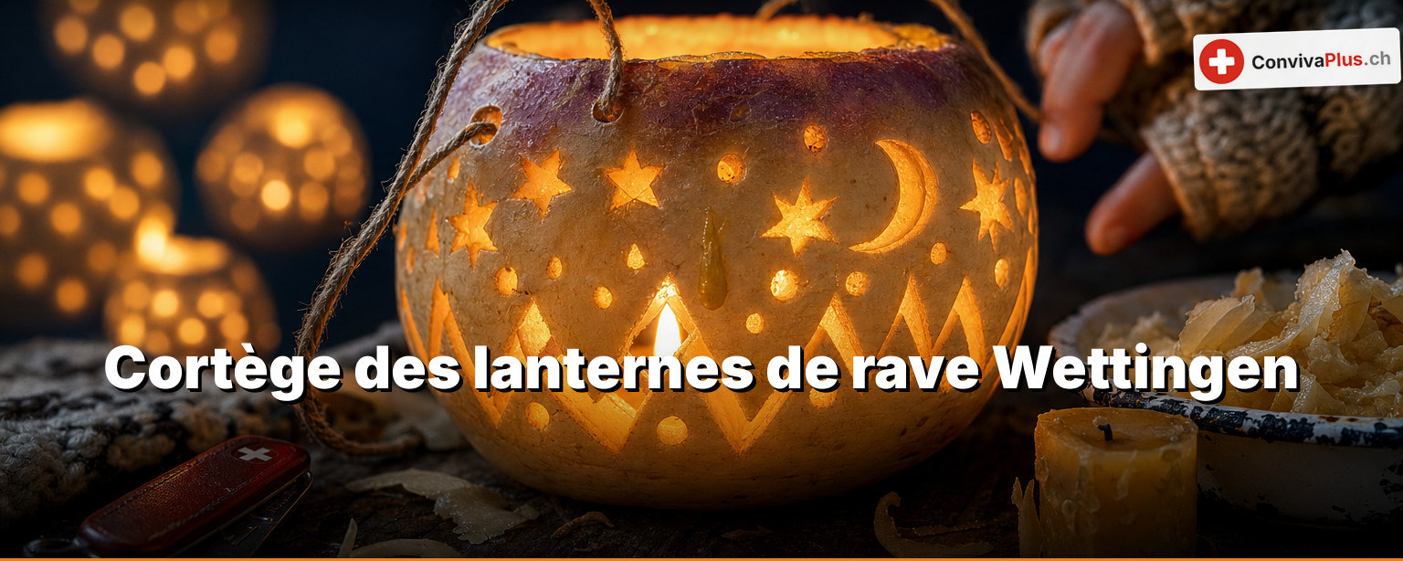 Cortège des lanternes de Wettingen : le seul du calendrier à traverser un parc monastique