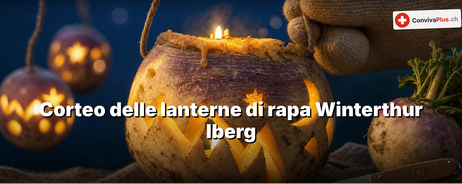 Corteo delle lanterne di Iberg: l'unico che nessuna organizzazione organizza