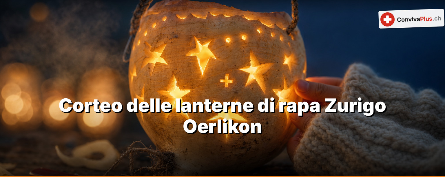 Corteo delle lanterne di Oerlikon: due percorsi – e la scelta non è una questione di gusto