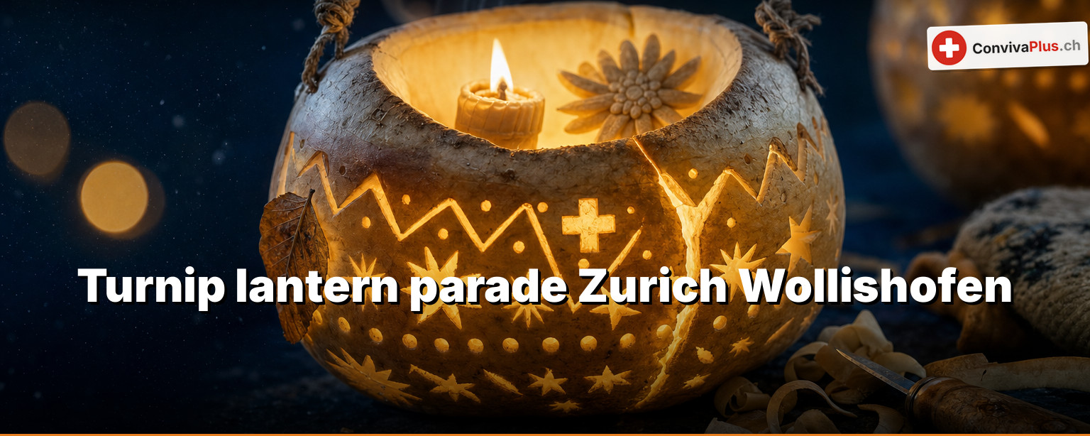Wollishofen's Turnip Lantern Parade: 45 Minutes, Four Streets, Back to the Start — Only the Day Is Missing