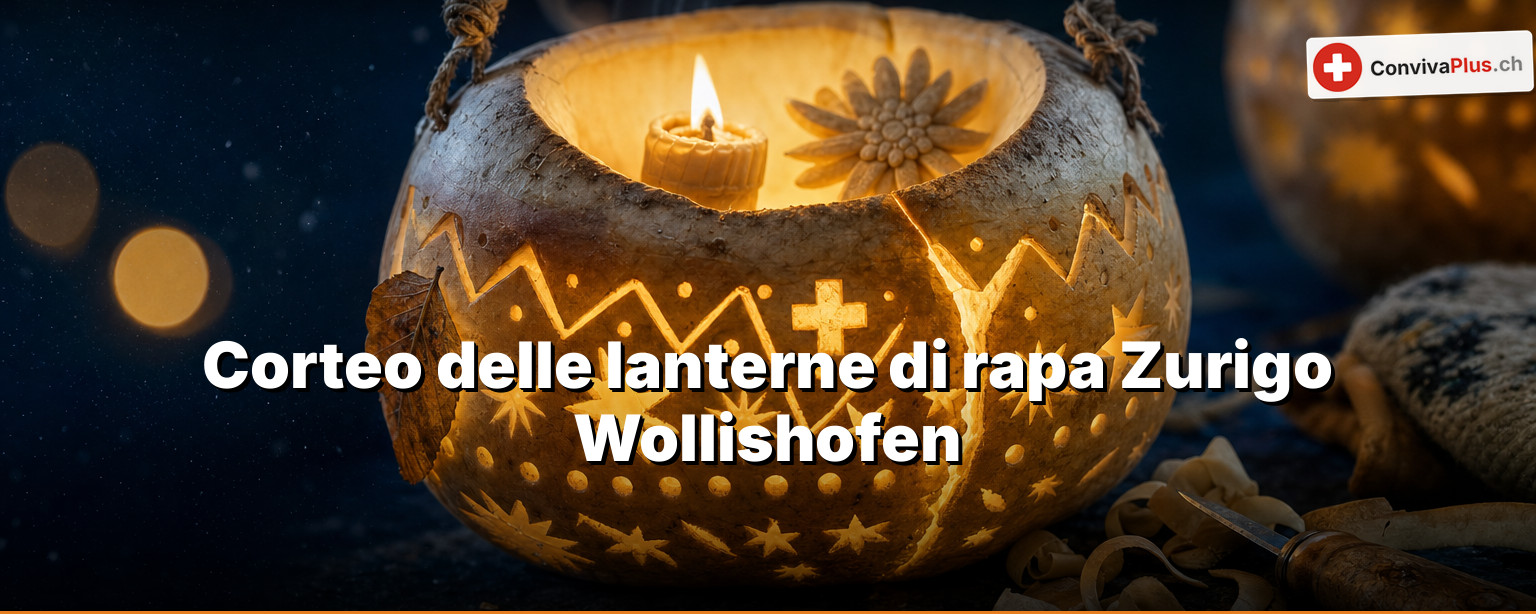 Corteo delle lanterne di Wollishofen: 45 minuti, quattro vie, ritorno al punto di partenza