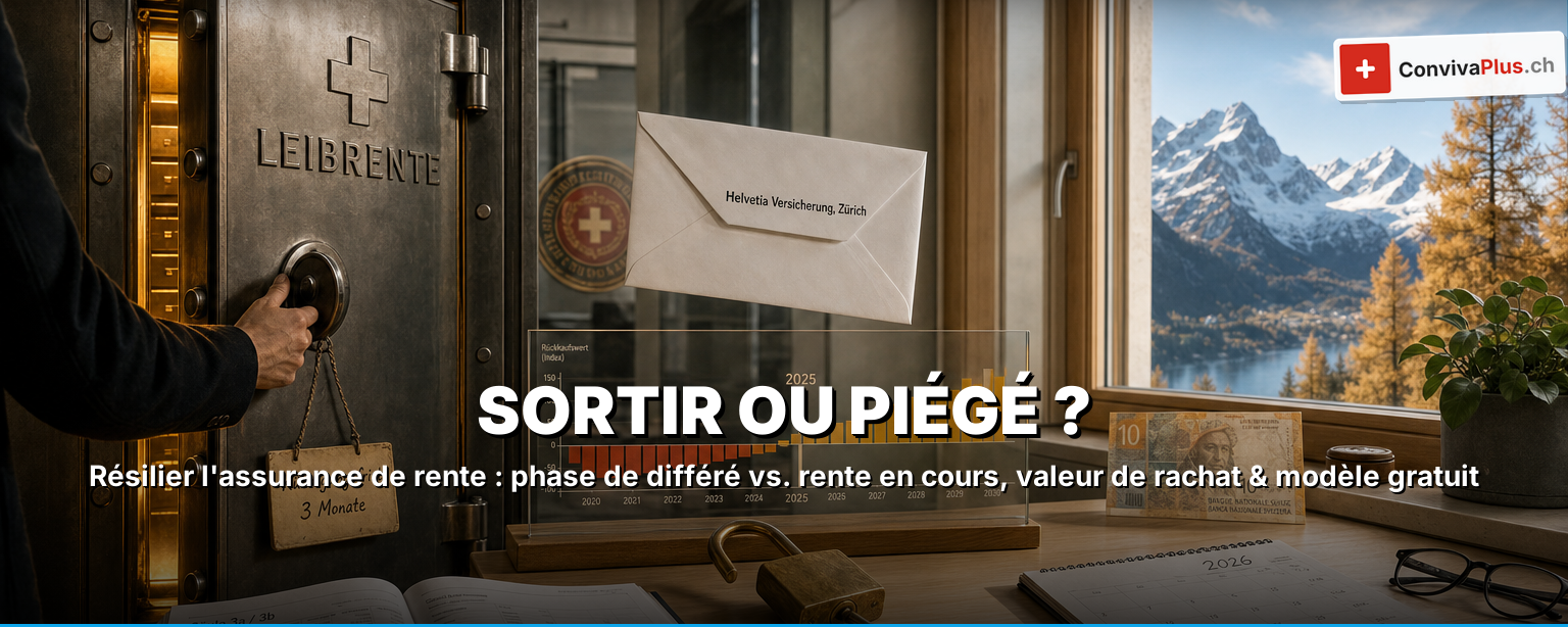 Résilier l'assurance de rente 2026 : valeur de rachat, piège fiscal & la question qui décide de milliers
