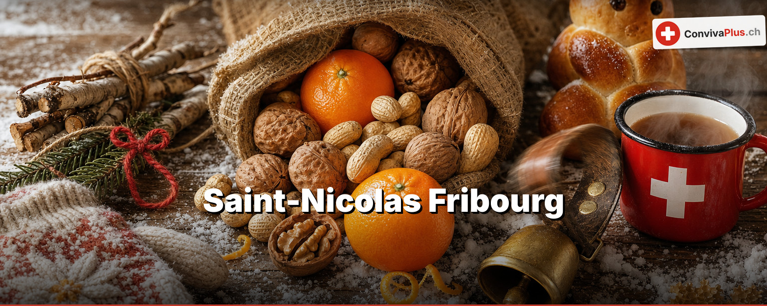 Saint-Nicolas à Fribourg : le patron de la ville sur son âne — et un discours qui fait le bilan de l'année