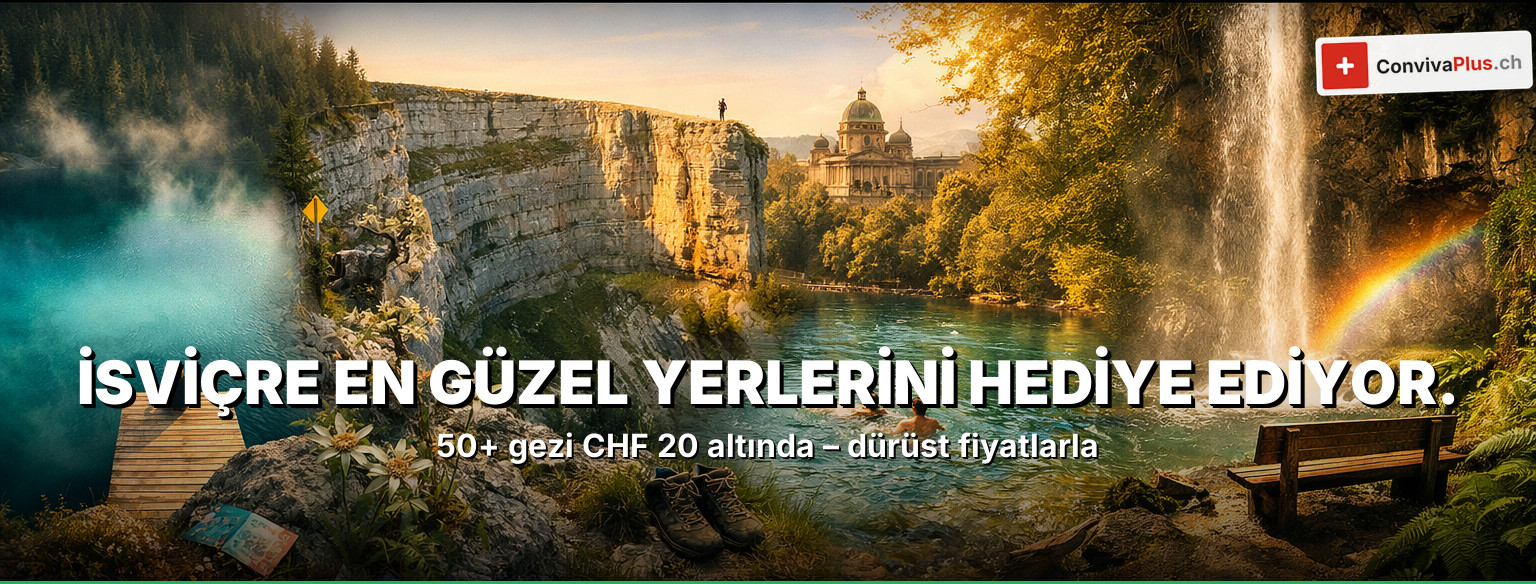 20 frankın altında 50'den fazla gezi: İsviçre en güzel hazinelerini hediye ediyor