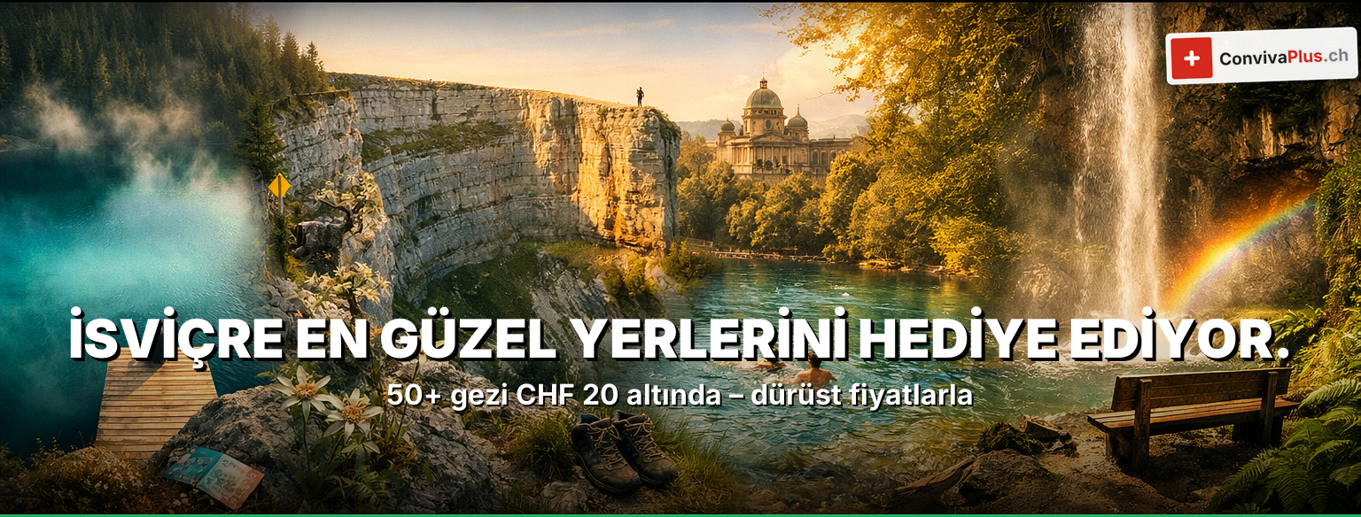 İsviçre'de 20 frankın altında 4 muhteşem destinasyon