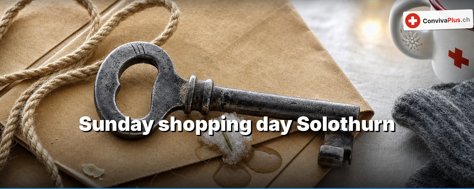 Sunday shopping in the canton of Solothurn 2026