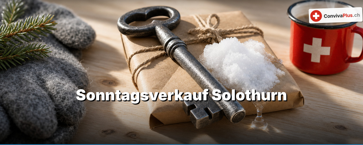 Sonntagsverkauf im Kanton Solothurn 2026