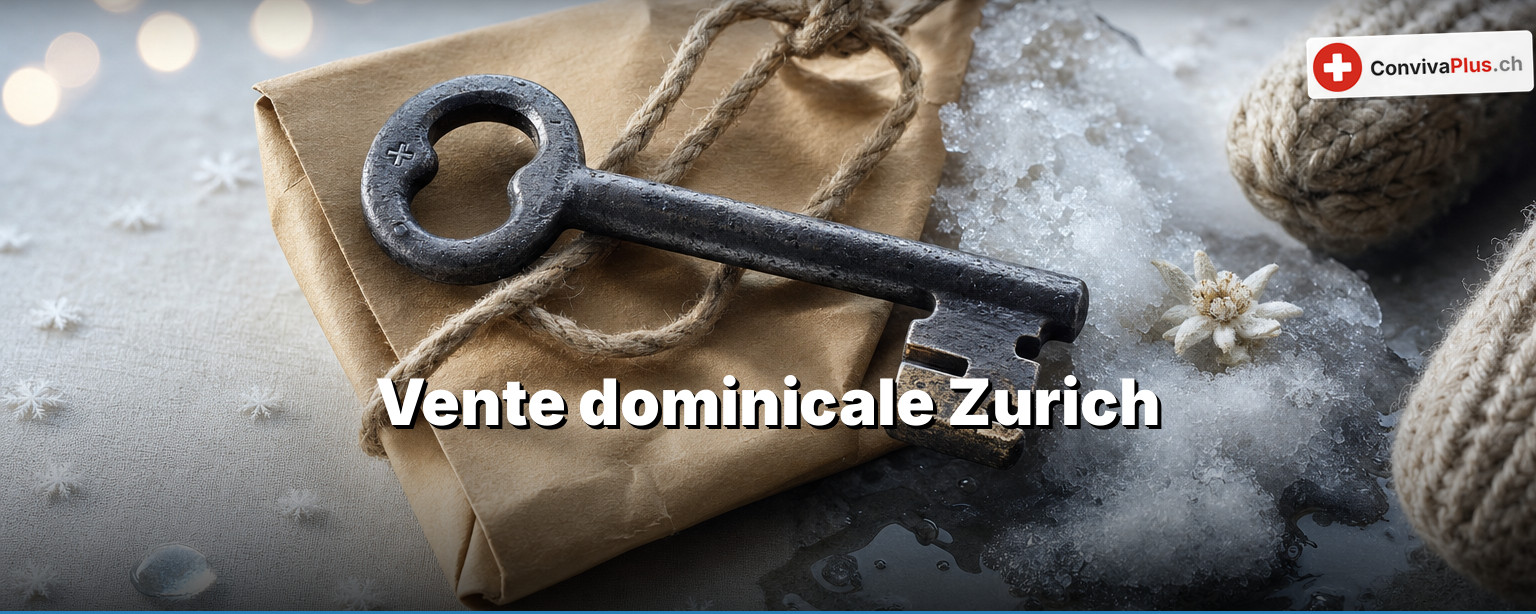 Ouverture dominicale dans le canton de Zurich 2026