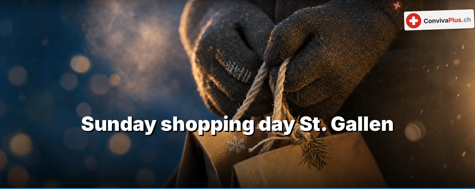 Sunday shopping in St. Gallen: there is no date — and that is the right answer