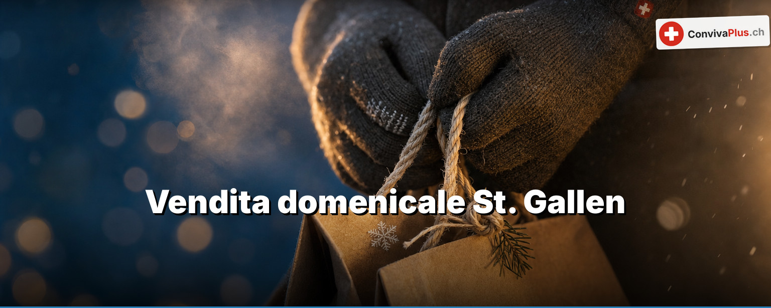 Apertura domenicale a San Gallo: non c'è una data — ed è la risposta giusta