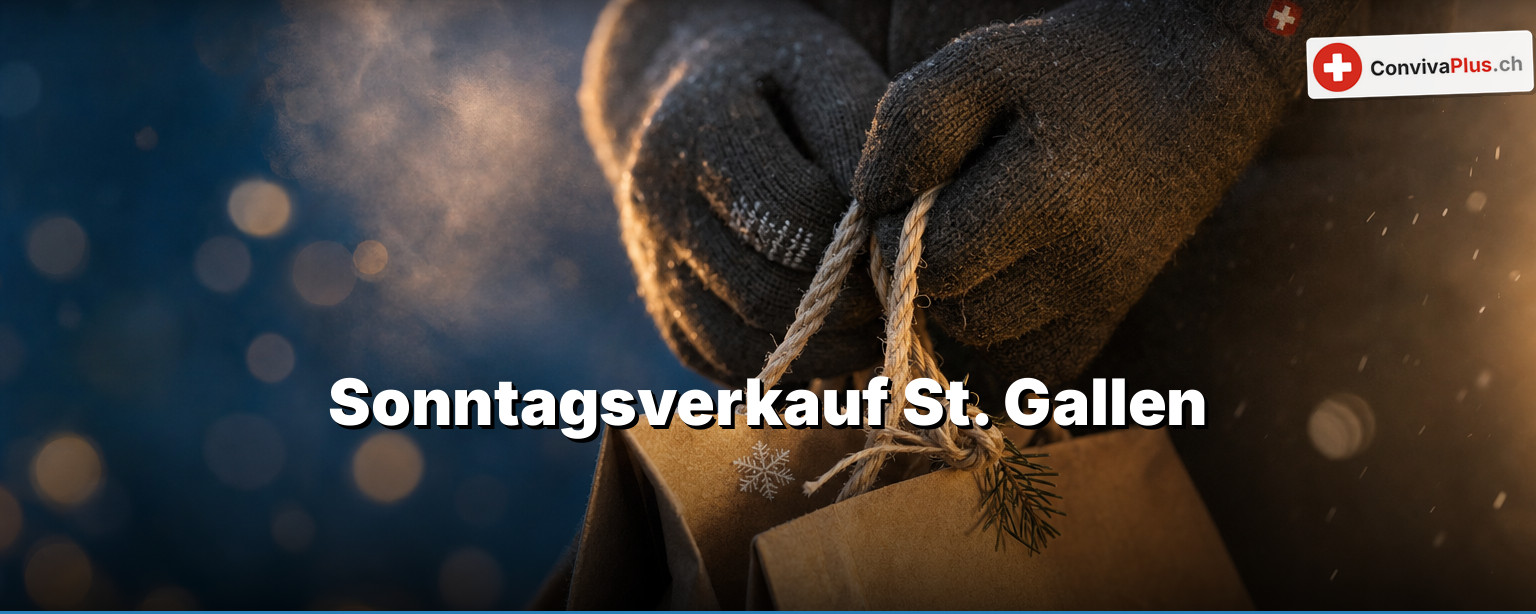 Sonntagsverkauf St. Gallen: Es gibt kein Datum — und das ist die richtige Antwort