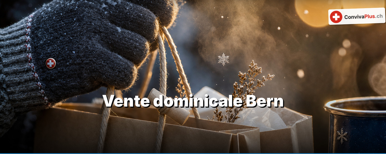 Ouverture dominicale à Berne : quatre dates à la Feuille officielle — votre magasin peut en ouvrir deux