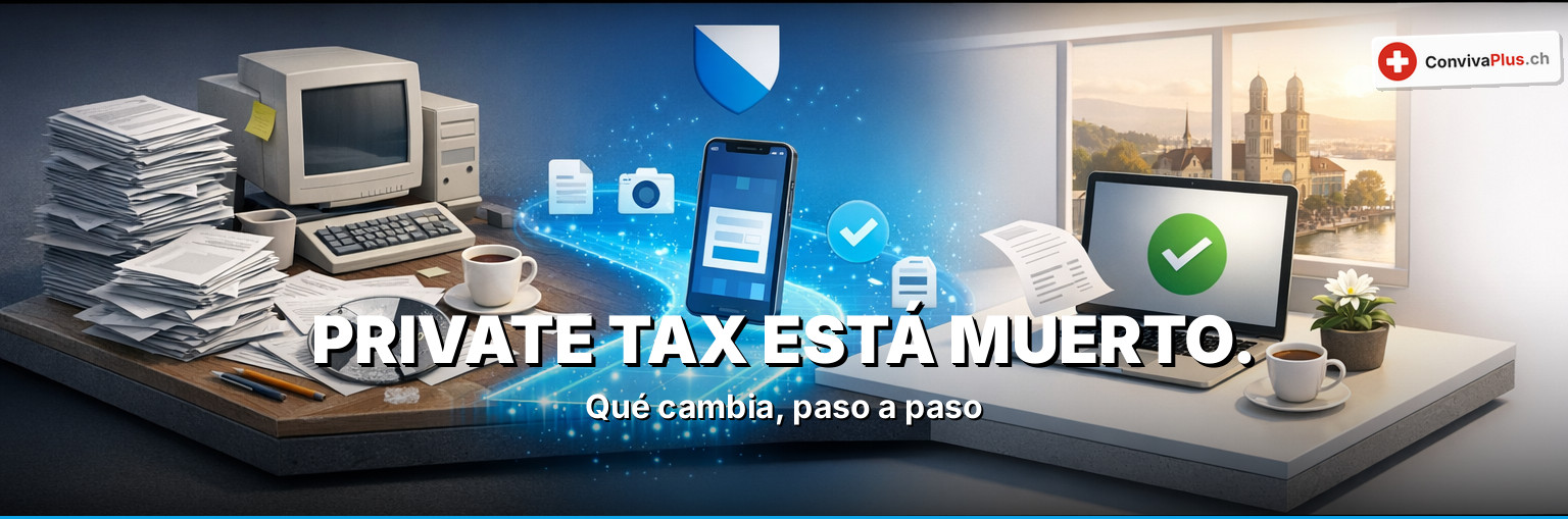 Declaración de impuestos online Zúrich 2026: ZHprivateTax paso a paso