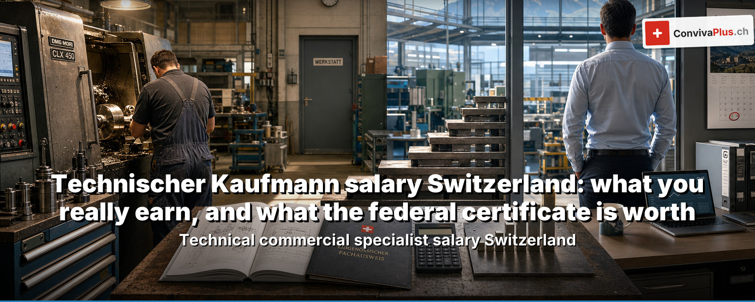 Technischer Kaufmann salary Switzerland: what you really earn, and what the federal certificate is worth