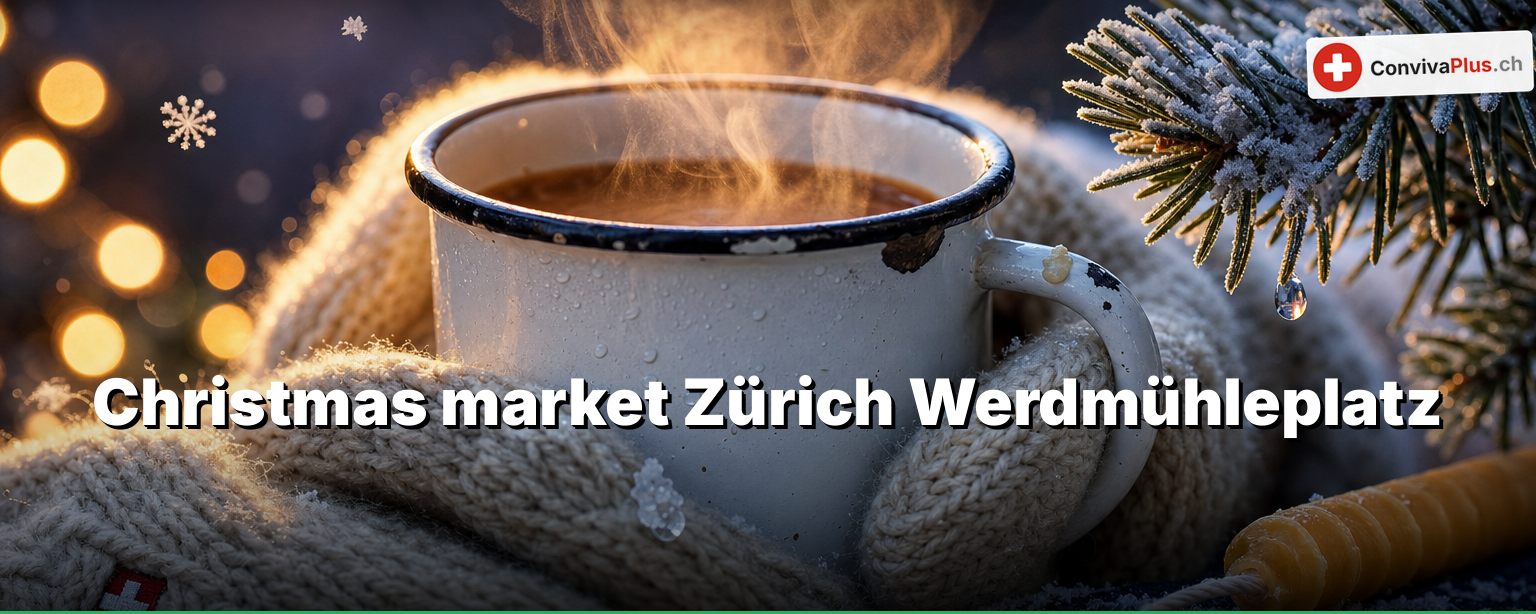 Werdmühleplatz Christmas market: where the hour decides everything
