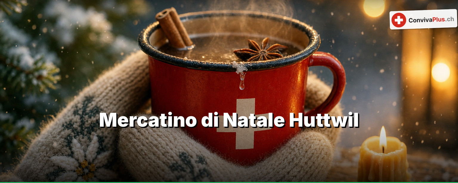 Huttwiler Wiehnachtsmärit: cinque giorni, da mercoledì a domenica, e alla prima d'Avvento è finito