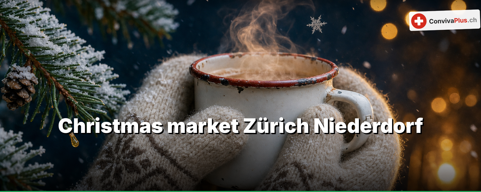 Niederdorf Christmas market: the only Zurich market that is not a place