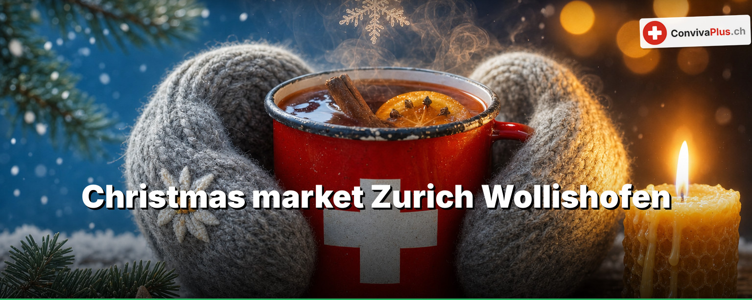 Wollishofen Christmas market: the weekend the candle-dipping moves